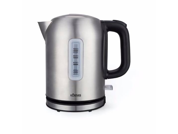 Koenig B02116 Wasserkocher – schwarz / silber
