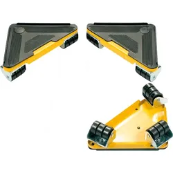 VEL QT107 - Transport Roller, max. 100 kg, 4-teilig