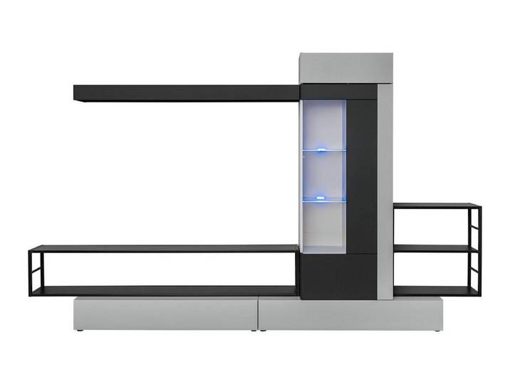 Xlmoebel Wohnwand Elegantes TV-Möbel aus hochwertigem Holz mit natürlichem Finish, (Wohnwand), Hergestellt in Europa