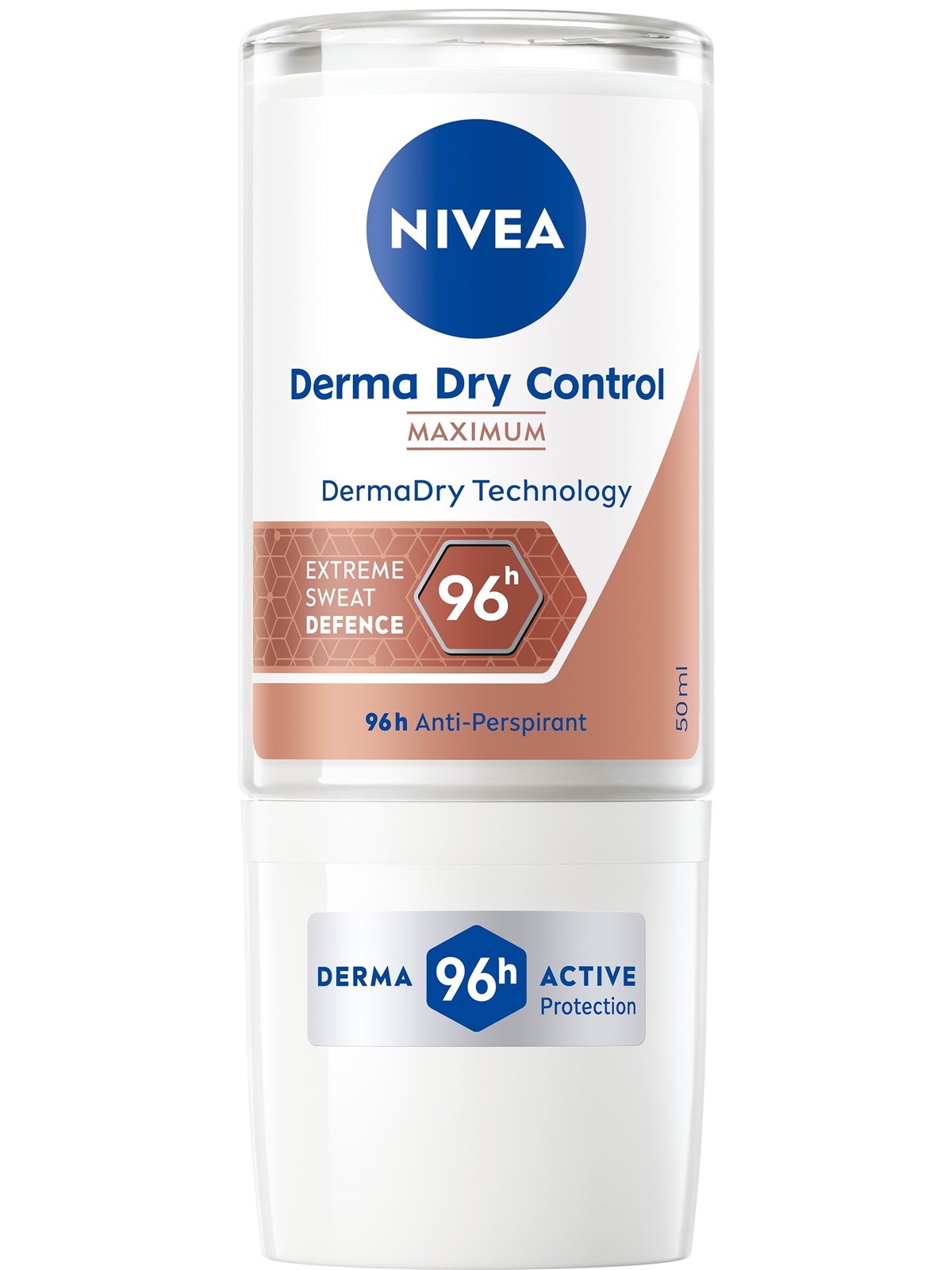 Nivea Derma Dry Control Deo Roll-On - 50 ml0