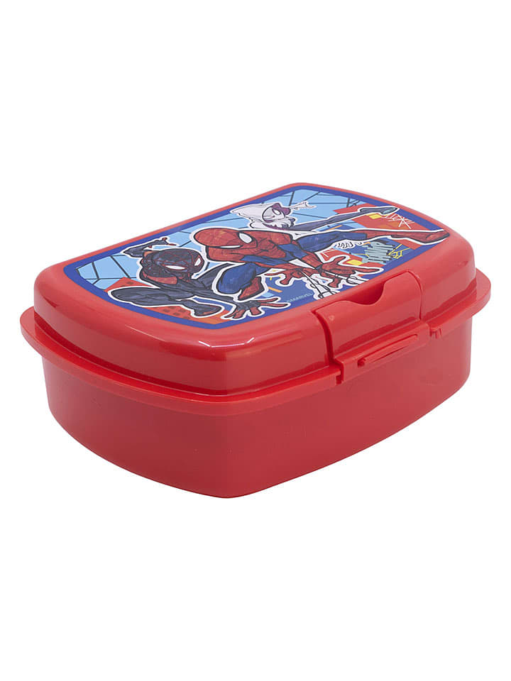 Stor Lunchbox "Spiderman" in Rot - onesize