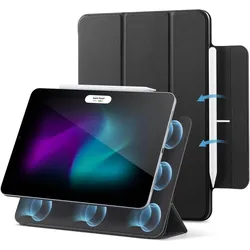 ESR Rebound Magnetic Case (Apple iPad Air 11 2024, Apple iPad Air 11 2025, Apple iPad Air 11 2026, Apple iPad Air 2020, Apple iPad Air 2022), Tablet Hülle, Schwarz