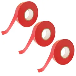 Isolierband Elektroinstallationsband Weich-PVC-Band Klebeband Isolierband Rot 3