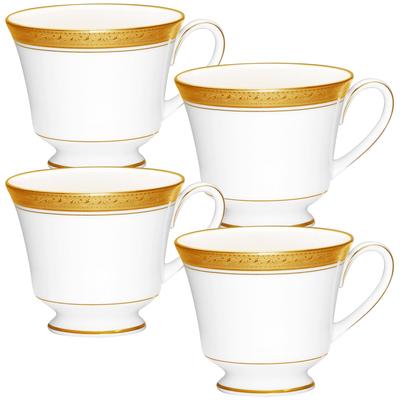 Noritake Crestwood Set of 4 Teacups, 8 oz.