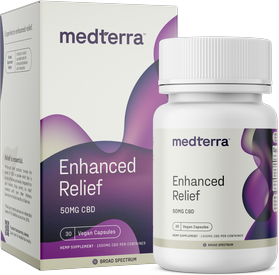 Medterra Enhanced Relief Broad Spectrum Capsules
