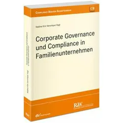 Vogt:Corporate Governance und Complianc, Fachbücher von Nadine Kim Veronique Vogt