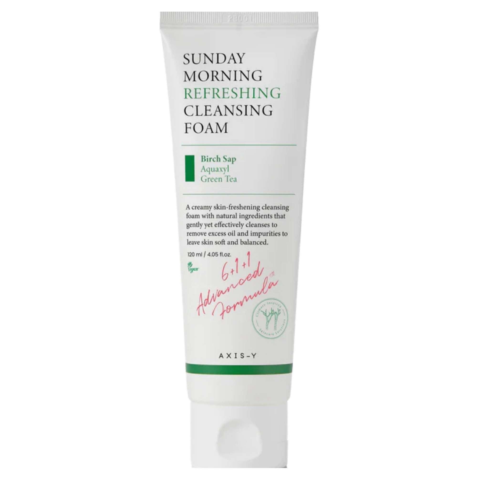 Axis-Y 6+1+1 Sunday Morning Refreshing Cleansing Foam 120 ml