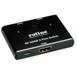 ROLINE 8K HDMI Switch, 2-fach