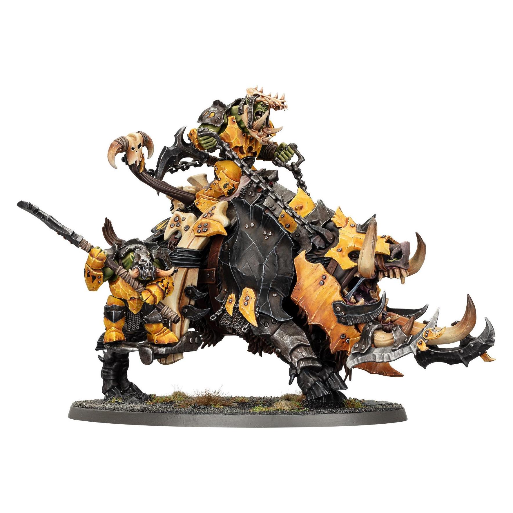 Games Workshop Tuskboss on Maw-grunta (Kunststoff) (89-81)