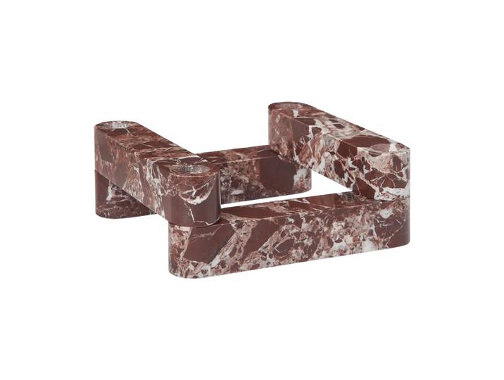 Ferm Living Bougeoir modul Newel, 4 pièces Rosso