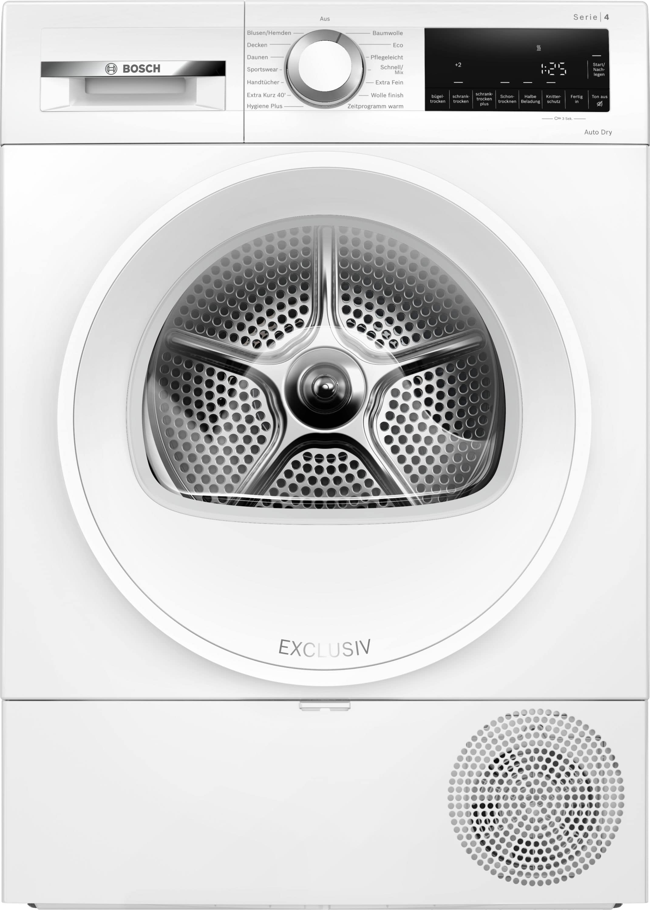 Bosch Serie 4 WQA233C91 Kondensations Trockner Frontlader jetzt zusätzlich 75¤ Cashback sichern*!
