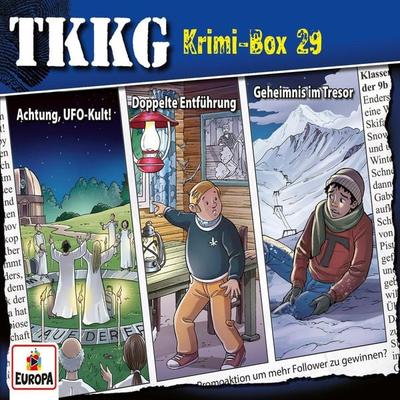 TKKG Krimi-Box 29 (Folgen 206/207/208) - Stefan Wolf,Martin Hofstetter, Audio, 4066339031135