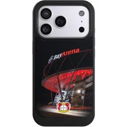 Nivocase Hülle für Apple iPhone 17 Pro Handyhülle NIVOcore Case Schwarz Bayer 04 Leverkusen Offizielles (Apple iPhone 17 Pro), Smartphone Hülle, Schwarz