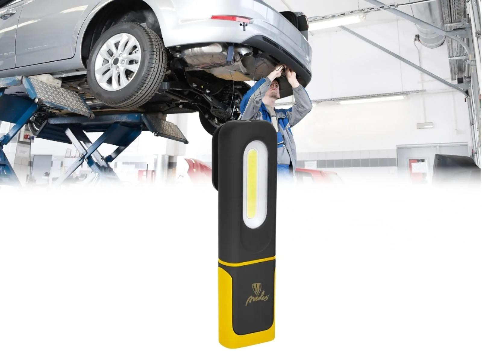 Nedes LED-werklamp WL09R met oplaadbare batterij