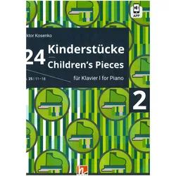 Helbling 24 Kinderstücke Band 2 Nr. 11 - 18 - Notenbuch