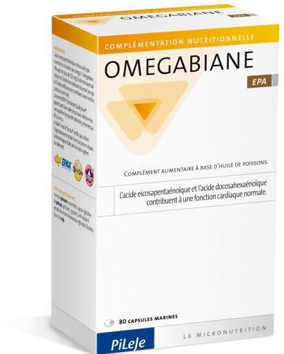 Pileje Omegabiane EPA 80 capsules