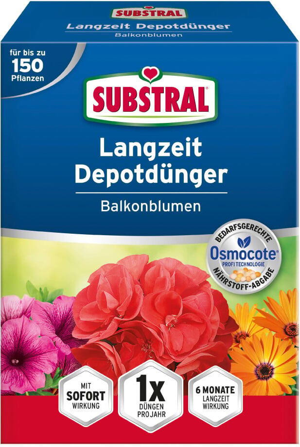 Substral Langzeit Depotdünger Balkonblumen 1,5 kg
