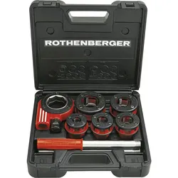 Ratschen-Gewindeschneidkluppen ROTHENBERGER Super Cut-Set BSPT R