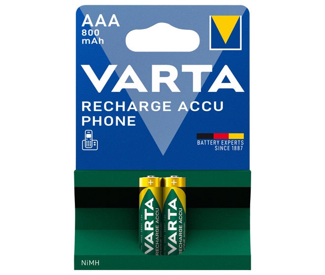 VARTA AG VARTA Phone Akku T398 Micro AAA HR3 2er Blister 58398 101 402