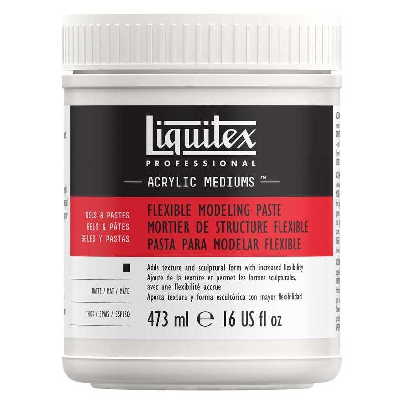 Winsor & Newton Acrylic medium flexible modeling paste 473ml (094376945843)