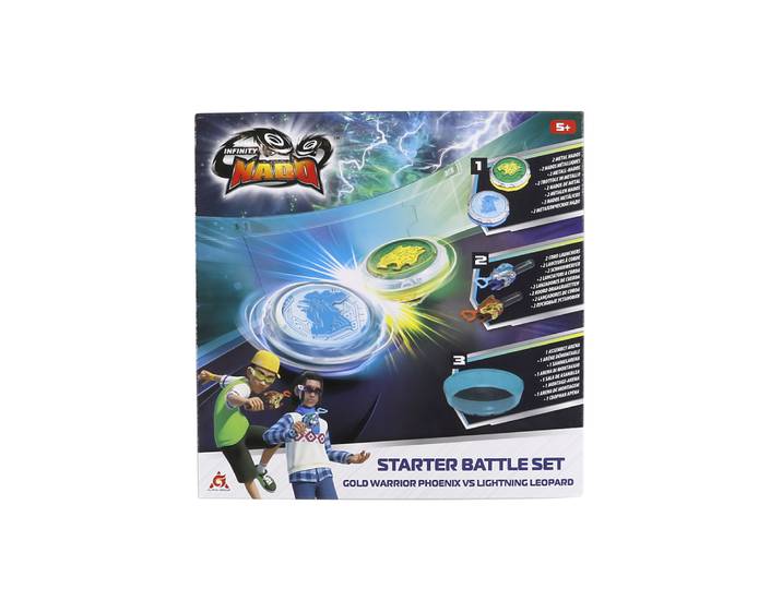 Starter battle set lanceur dragon + 2 toupies