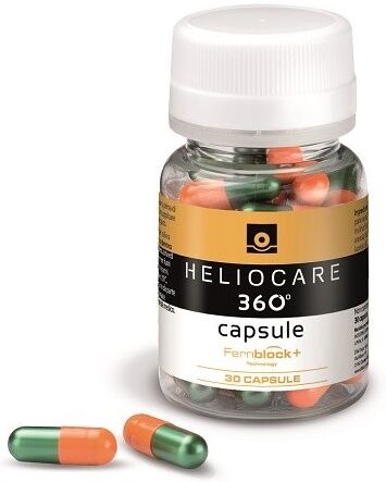 Difa Cooper Heliocare 360° Integratore Abbronzatura 30 Capsule