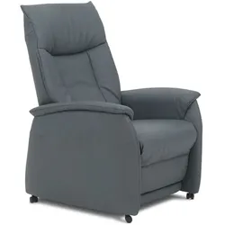 himolla Sessel Nittenau Leder Blau Aqua L (Large)