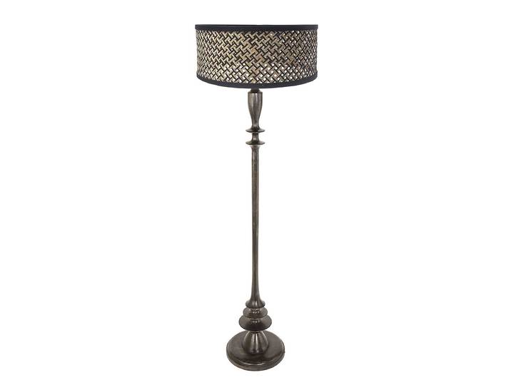 Stehleuchte Bois Typ B Ø 50cm Braun/Braun Material: Holz teilmassiv, Holz teilmassiv Oberfläche Holz: Geölt E27
