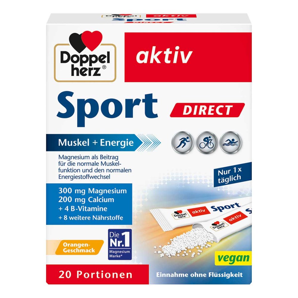 Queisser Pharma GmbH & Co. KG Doppelherz aktiv Sport DIRECT 01152114