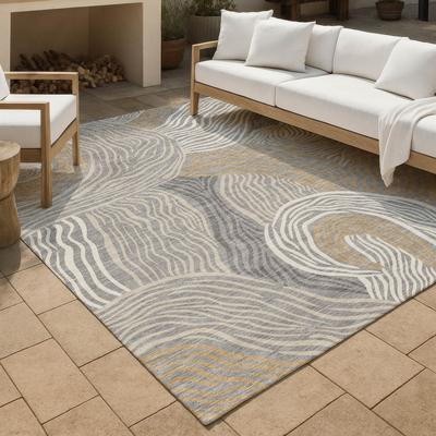 Addison Rugs Machine Washable Indoor/ Outdoor Modern Cortez Chantille Rug