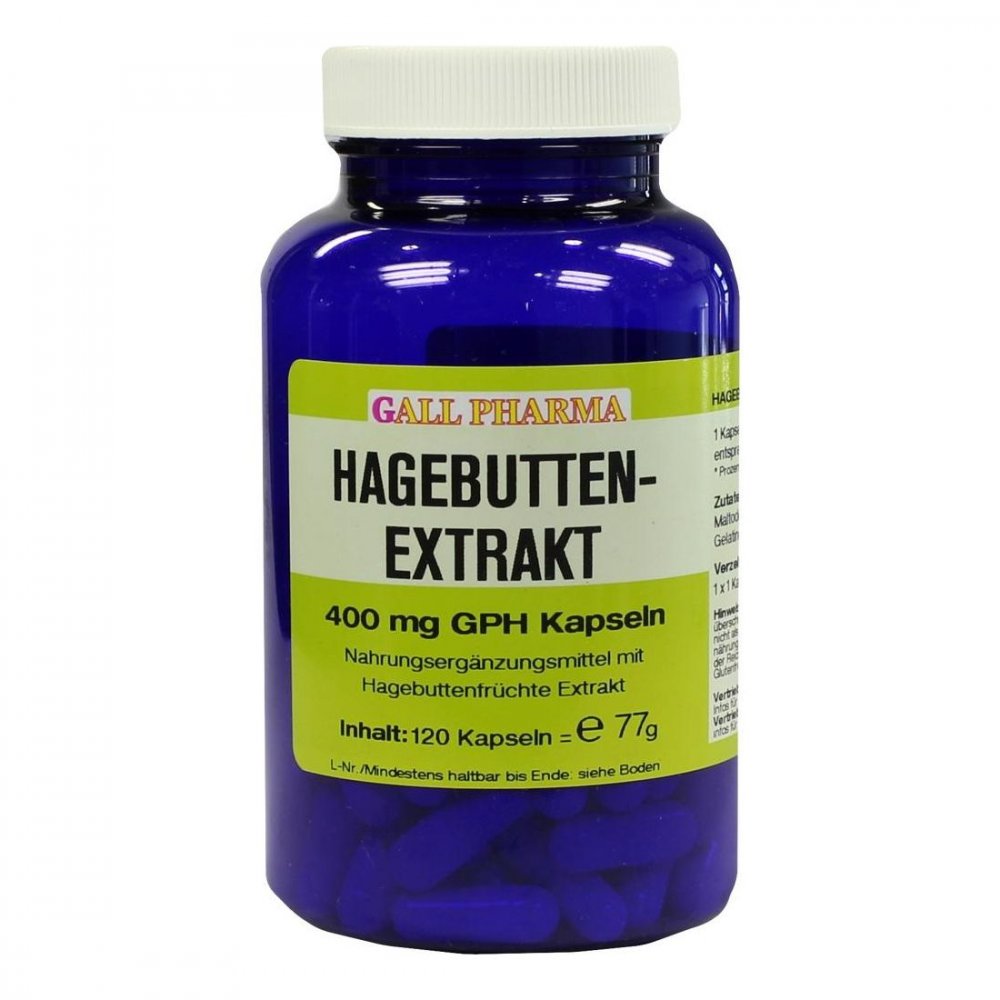 Hecht-Pharma GmbH Hagebuttenextrakt 400 mg Gph Kapseln 00897409