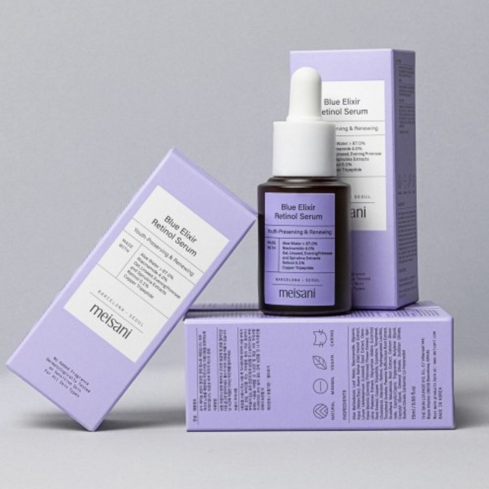 Meisani Blue Elixir Retinol Serum All Skin Types 15mL
