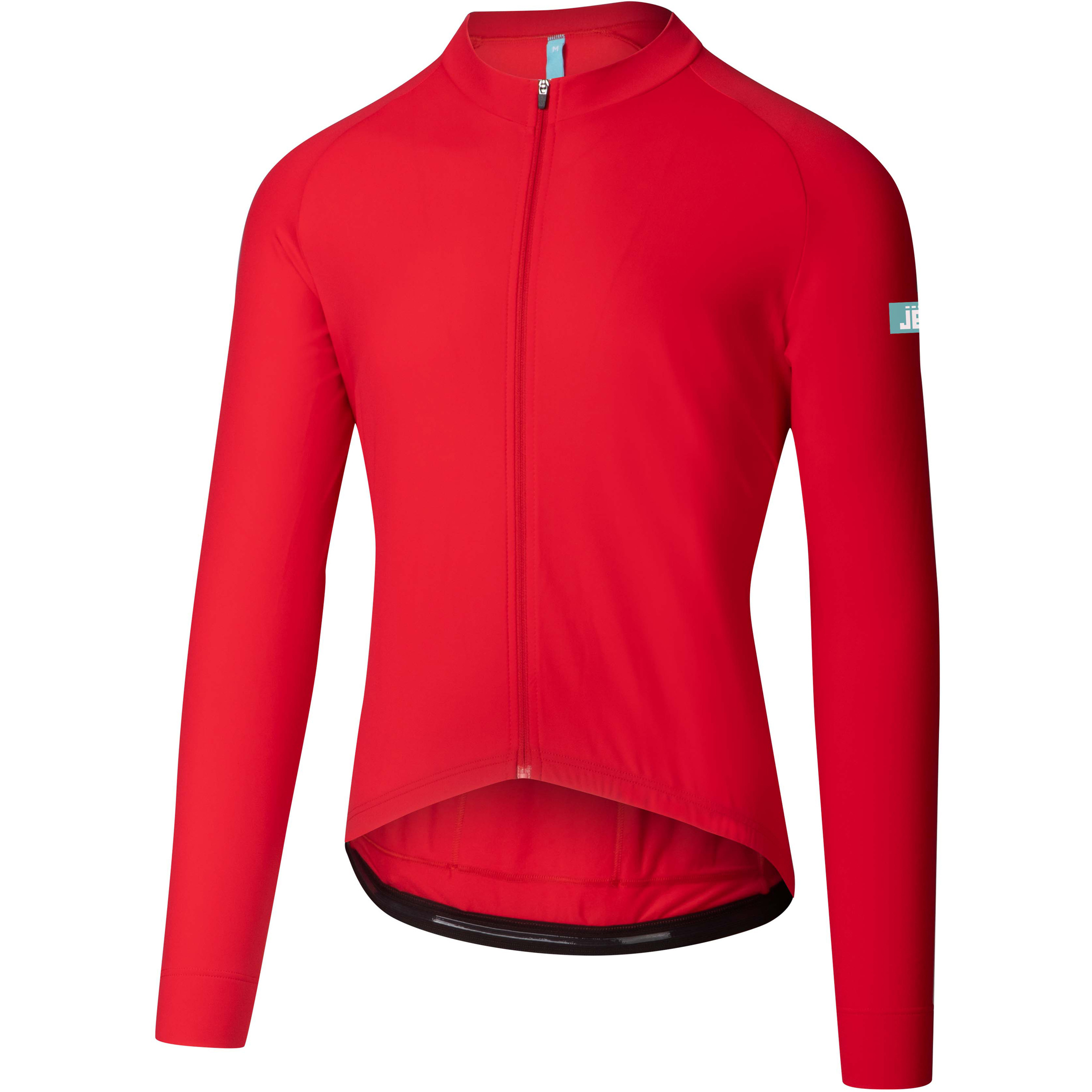 Bergzeit Basics Jeuf Essential Thermal Radtrikot Herren Radtrikots rot Größe XXL Mountainbike | Rennrad | Gravel Hautfreundlich
