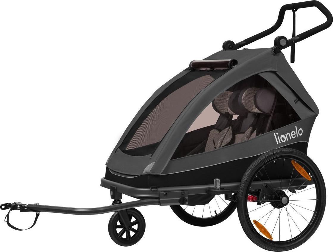 Lionelo 2in1 Fahrradanhänger und Kinderwagen