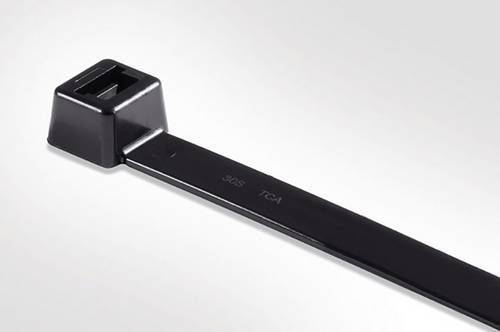 HellermannTyton 111-60110 LK2A-PA66-BK Kabelbinder 270mm 4.60mm Schwarz 100St.