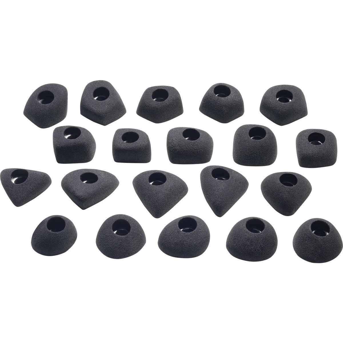 Ocun Footholds SET 1 Bolt-on black 02696