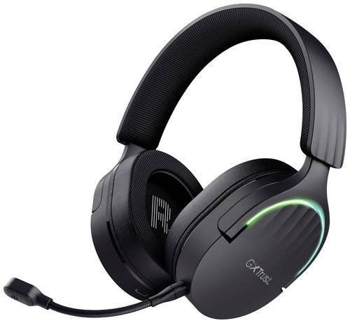 Trust GXT491 FAYZO Over Ear Headset Bluetooth Virtual Surround Schwarz Surround-Sound, Mikrofon-Stummschaltung