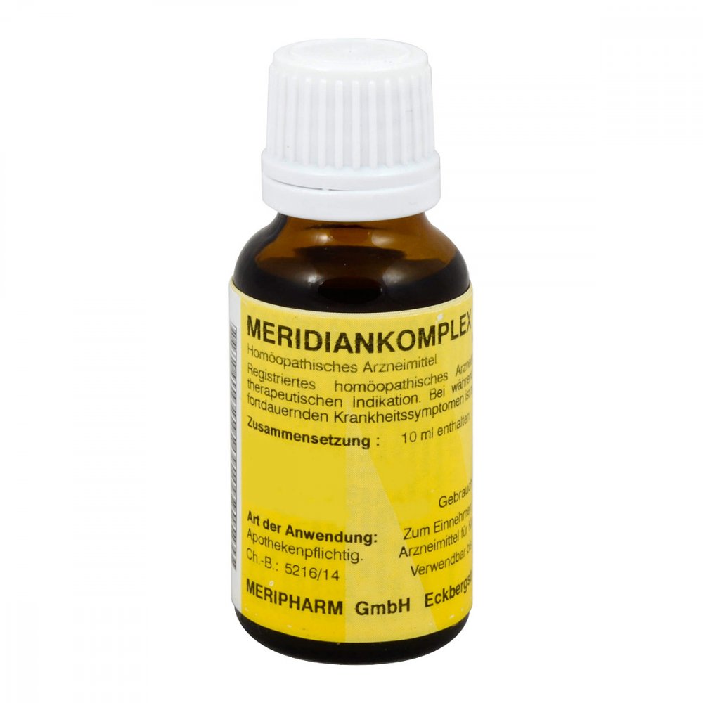 Meripharm GmbH Arzneimittelvertrieb Meridiankomplex 2 Tropfen zum Einnehmen 02421390
