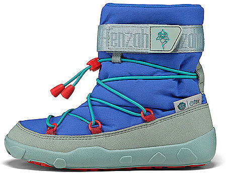 AFFENZAHN Kinder Winterstiefel  VEGAN SNOWY Hai blau   23 23
