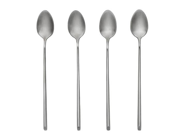 Broste Copenhagen Longue cuillère Sletten Lot de 4 Full satin forged