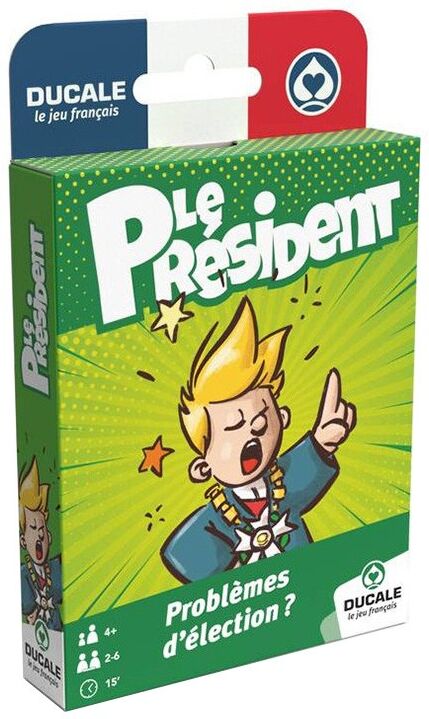 Ducale Le Président ou Trouduc ? - Mes premiers jeux de cartes