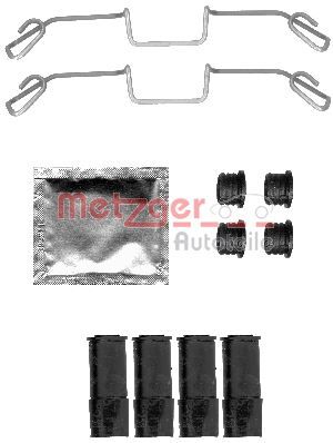 Metzger Autoteile Zubehörsatz, Scheibenbremsbelag 109-1795 Für Vag