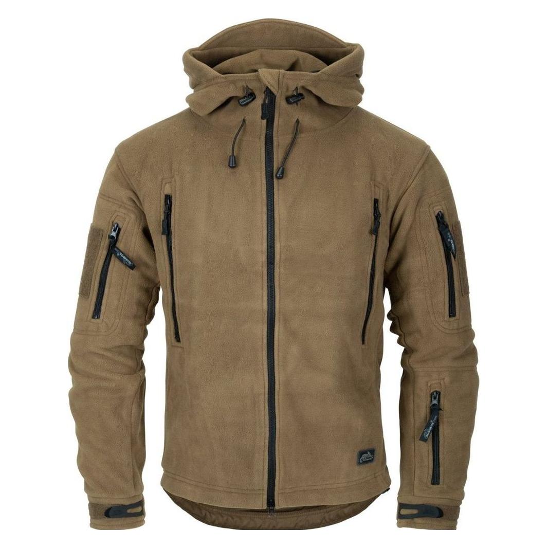 Helikon Patriot Jacket Double Fleece Coyote - S (S) (840-BL-PAT-HF-11-B03)