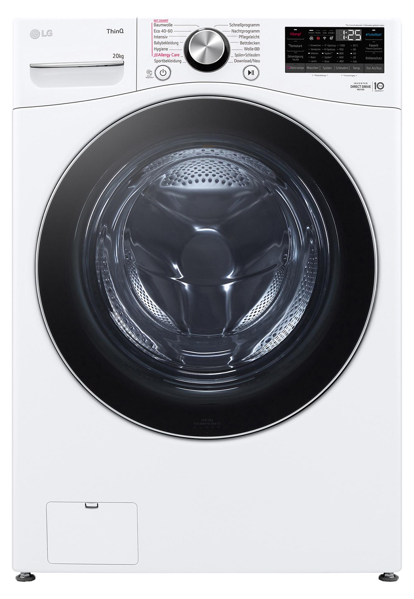 LG F0WVT202 Waschmaschine 20kg Frontlader Inverter Direct Drive