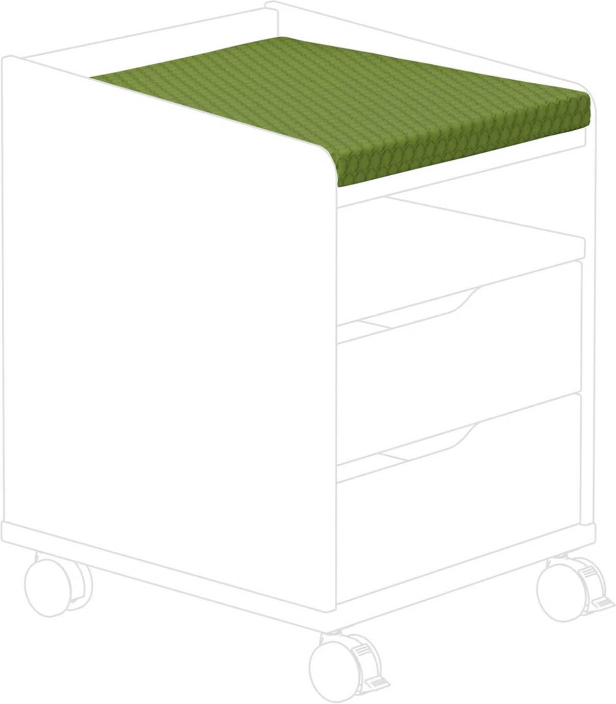 Paidi Für Rollcontainer Diego  Azurblau