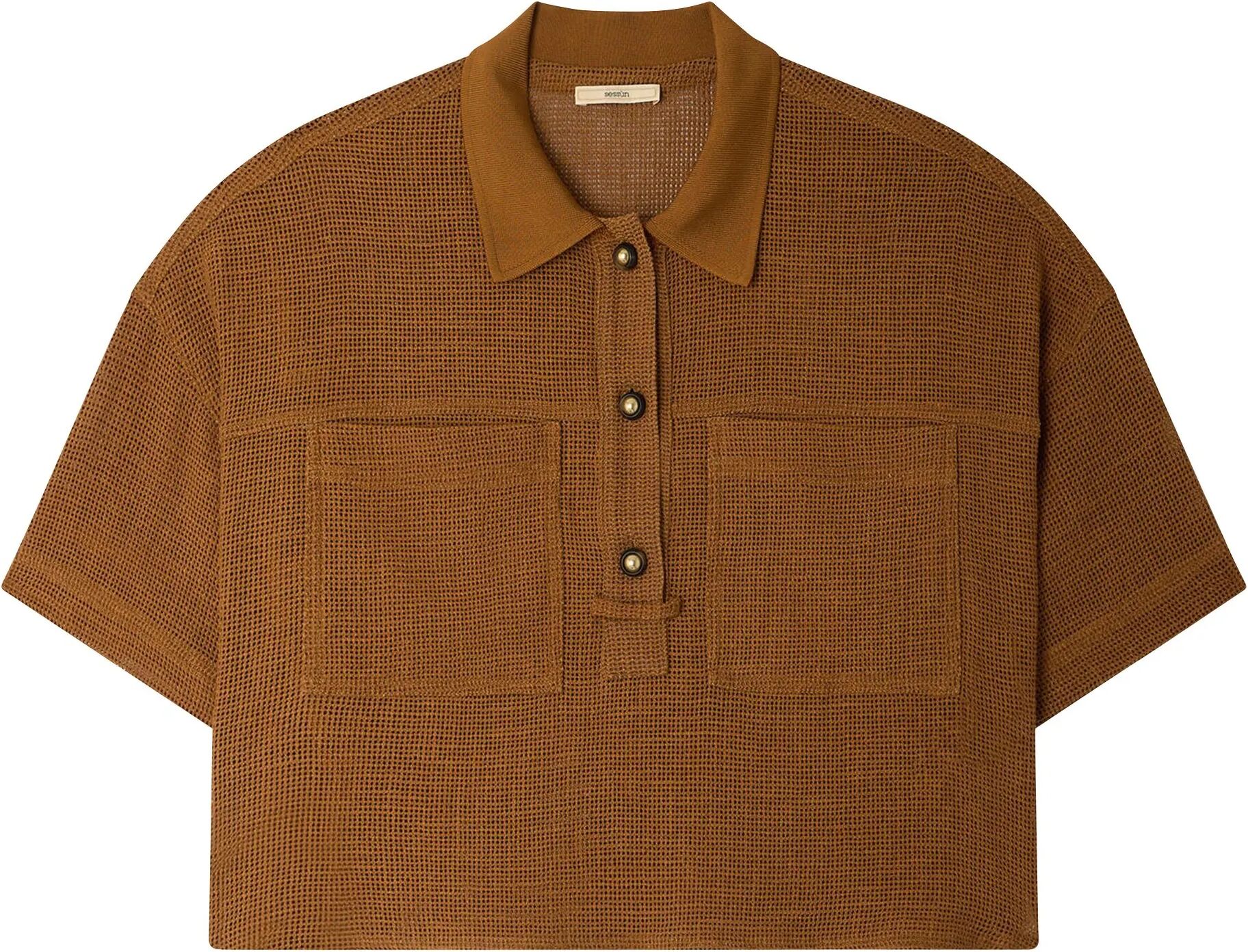 Sessùn Pull Coton Paulo Ambre S