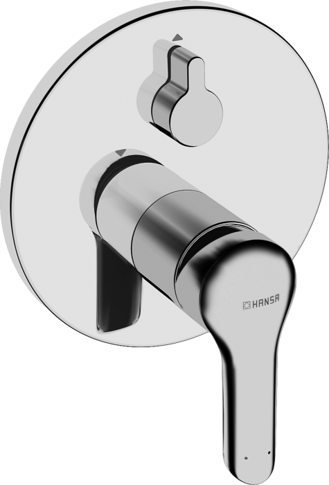 Wannenarmatur Hansavantis 82609073 Hansabluebox, runde Rosette, chrom