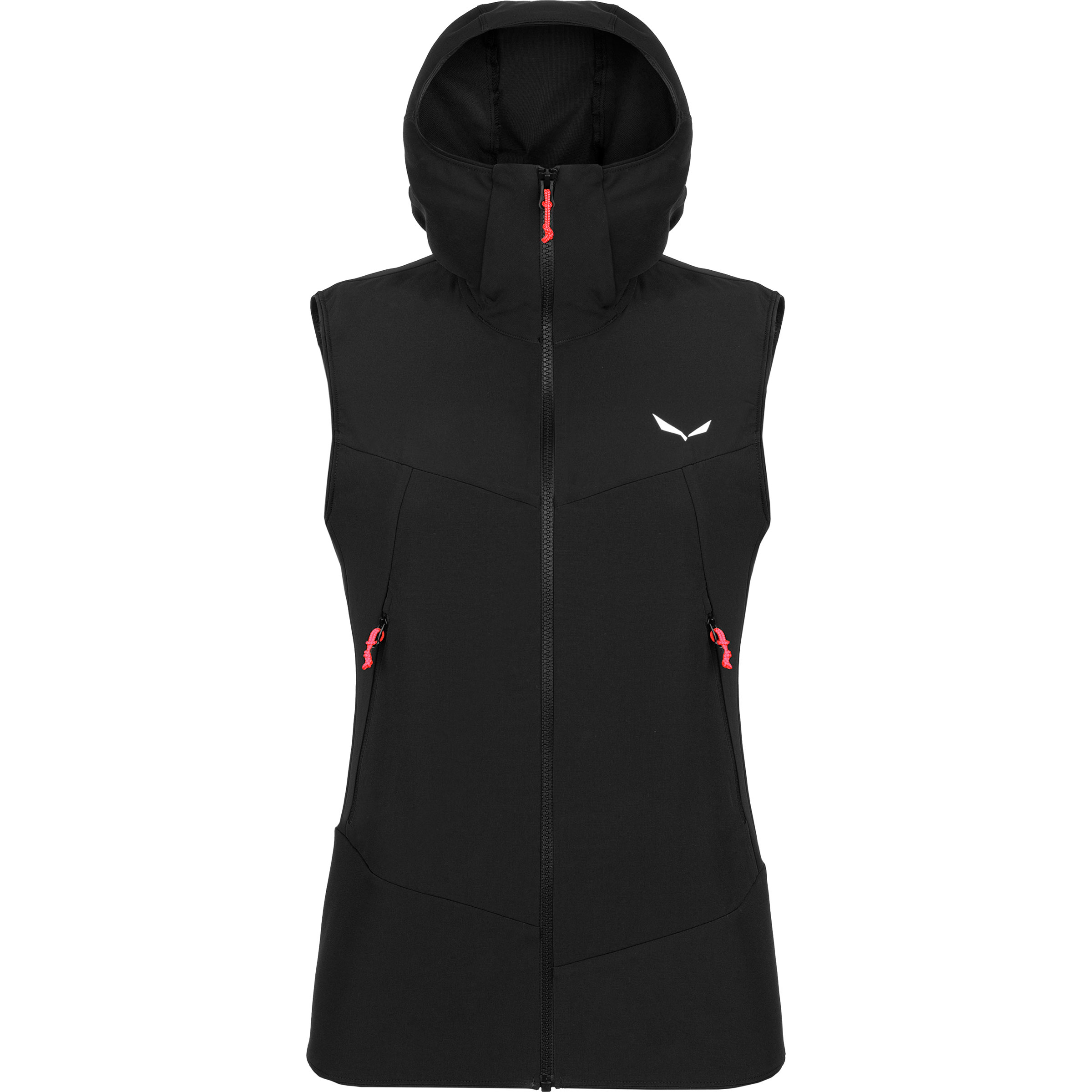 Salewa Sella DST Weste Damen Softshellwesten schwarz Größe XS Trekking Elastisch Wasserabweisend