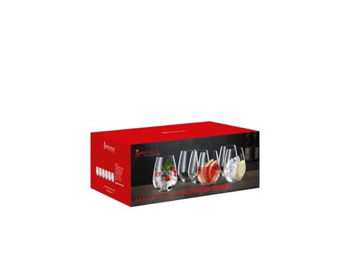 Spiegelau Authentis Casual 4800291 Lot de 6 verres à eau\, en cristal\, passent au lave-vaisselle\, 460 ml