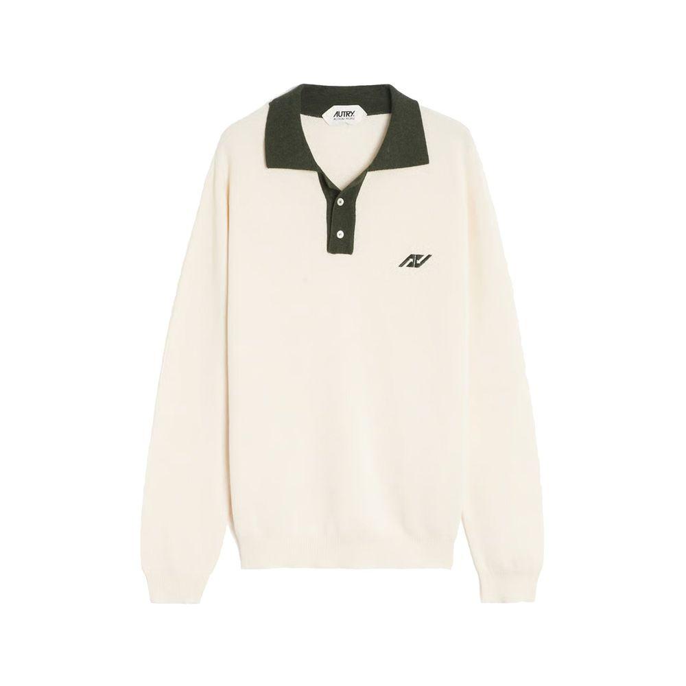 Autry Beige Katoenen Poloshirt